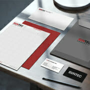 Printed stationery examples
