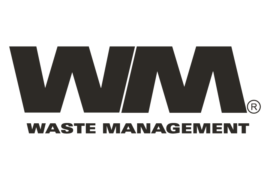B&W logo for WM Waste Management