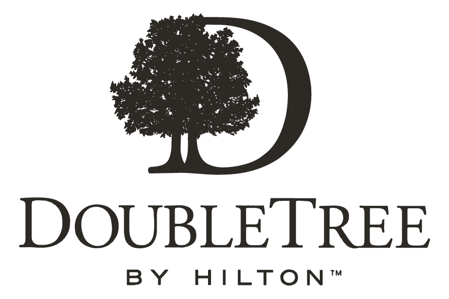 DoubleTree by Hilton Logo in B&W