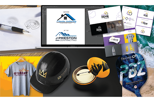 Examples of custom printing on promotional products