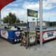 Printed vinyl wraps on ballpark vendor equipment