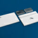 Examples of printed stationery for J Preston Contracting