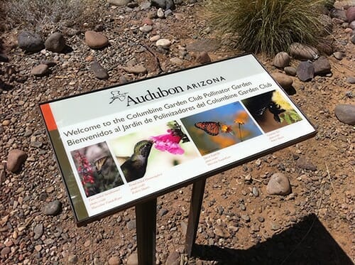 Color way-finding signage installed for Audubon Arizona