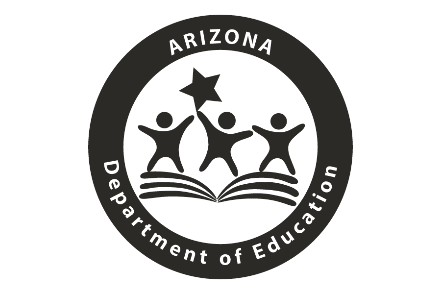 Black logo for Arizona Department of Education