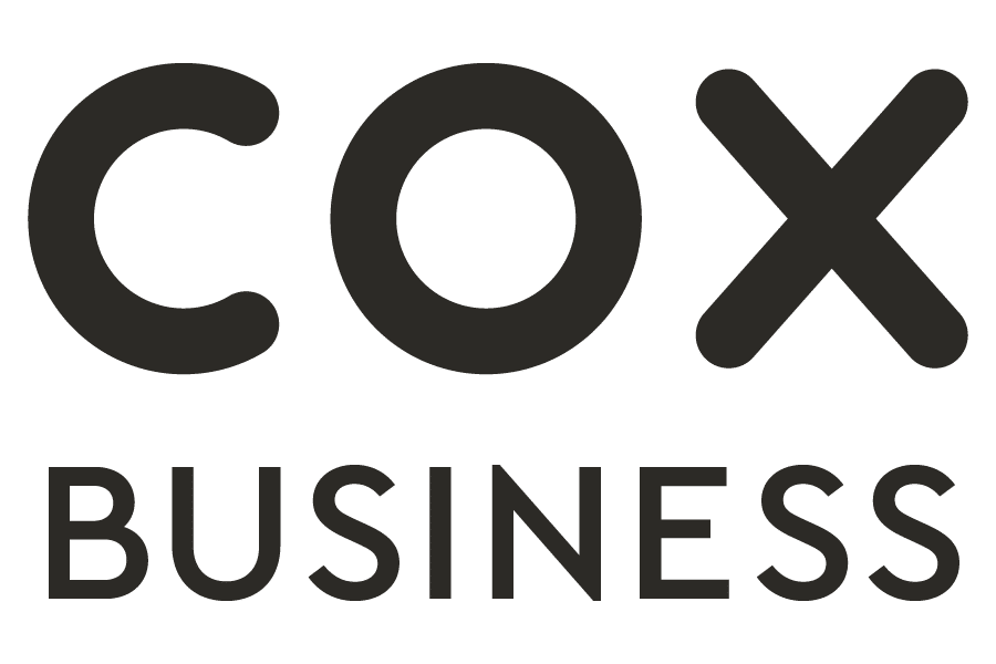 COX Business logo in black font