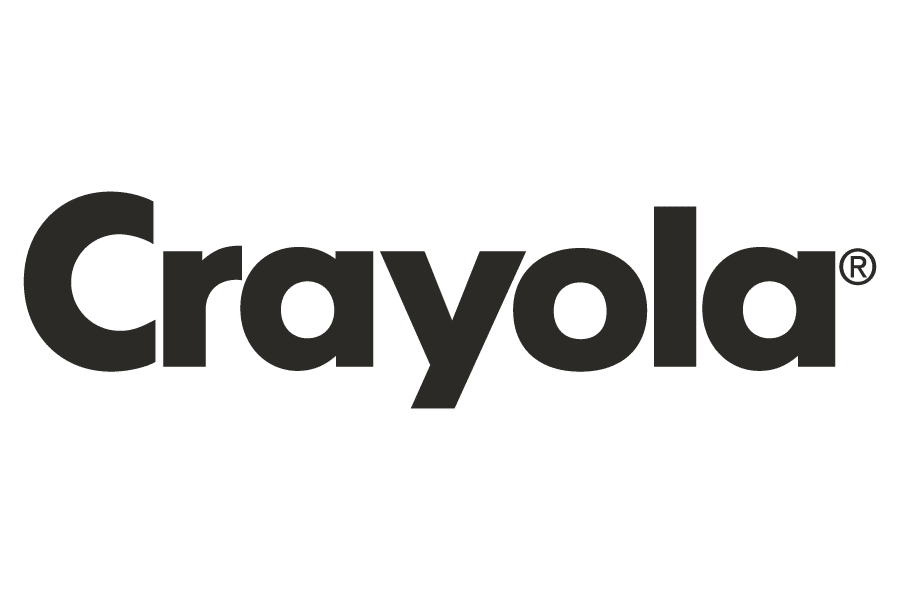 Crayola logo in black font