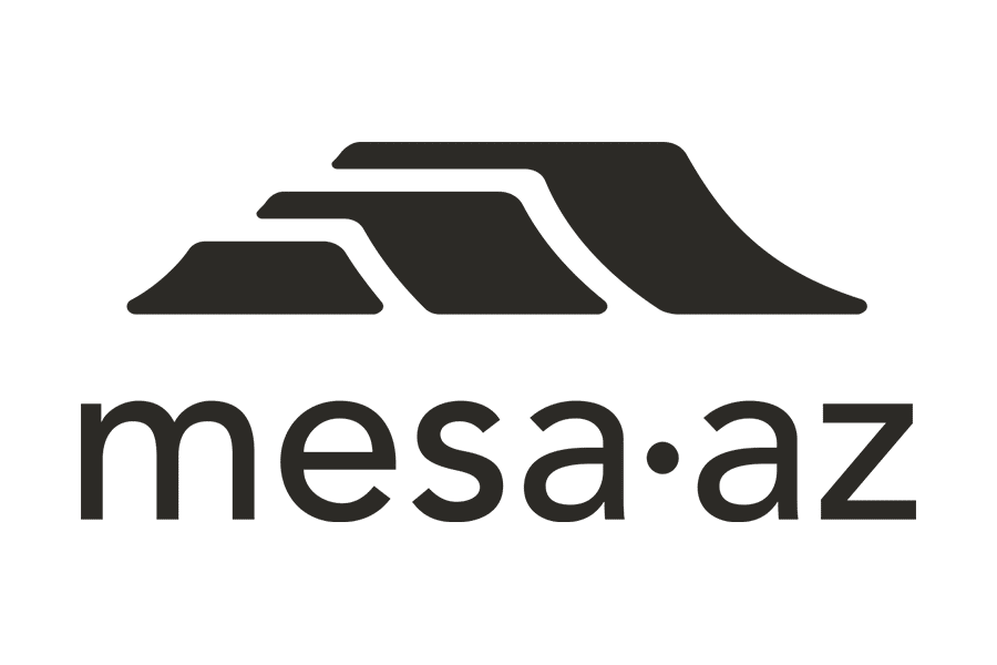 Mesa AZ logo in black