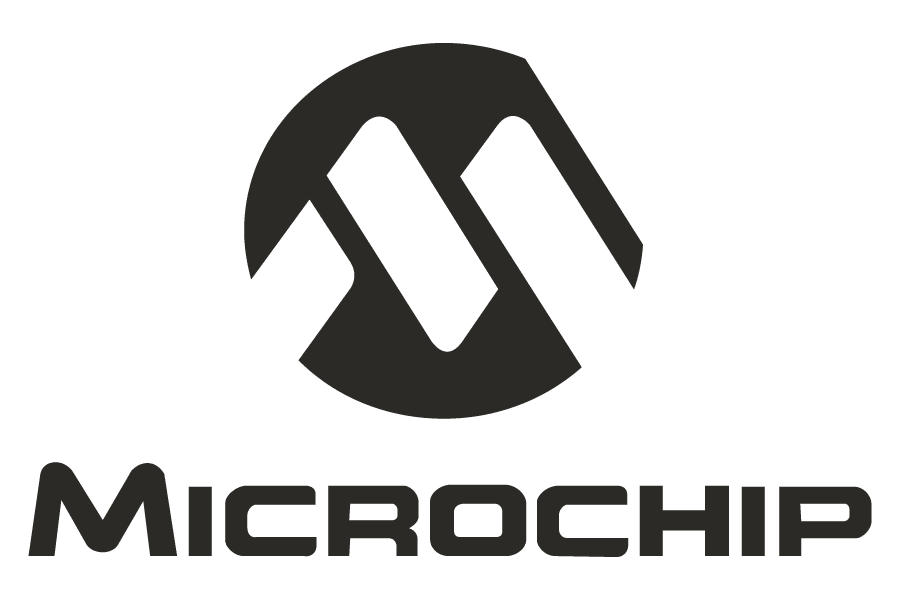Microchip logo in black