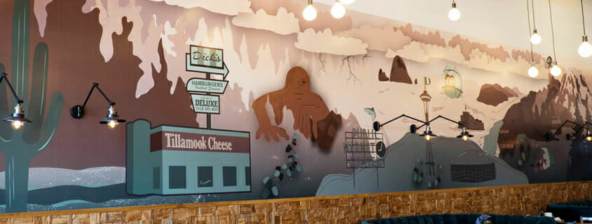 Wall Wrap: Wicked Rain - Print By PRI Graphics & Signs