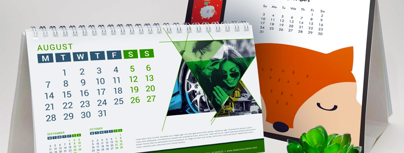 Calendar displaying the month of August
