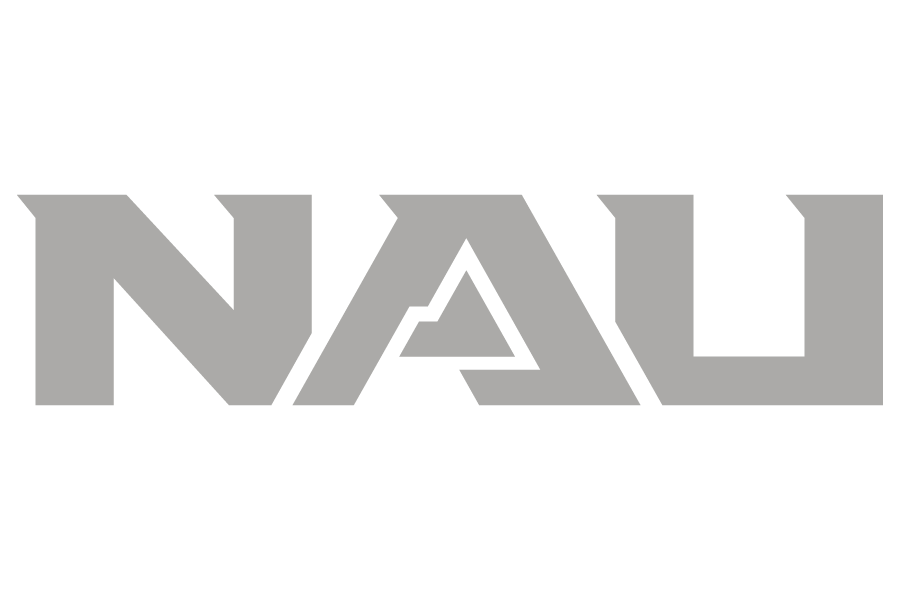 Grey NAU university logo