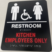 ADA Bathroom Signage