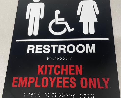 ADA Restroom Signage